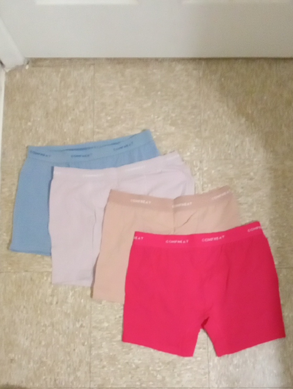 Comfneat Women's Stretchy Boxer Briefs — Pack Of Four (4)